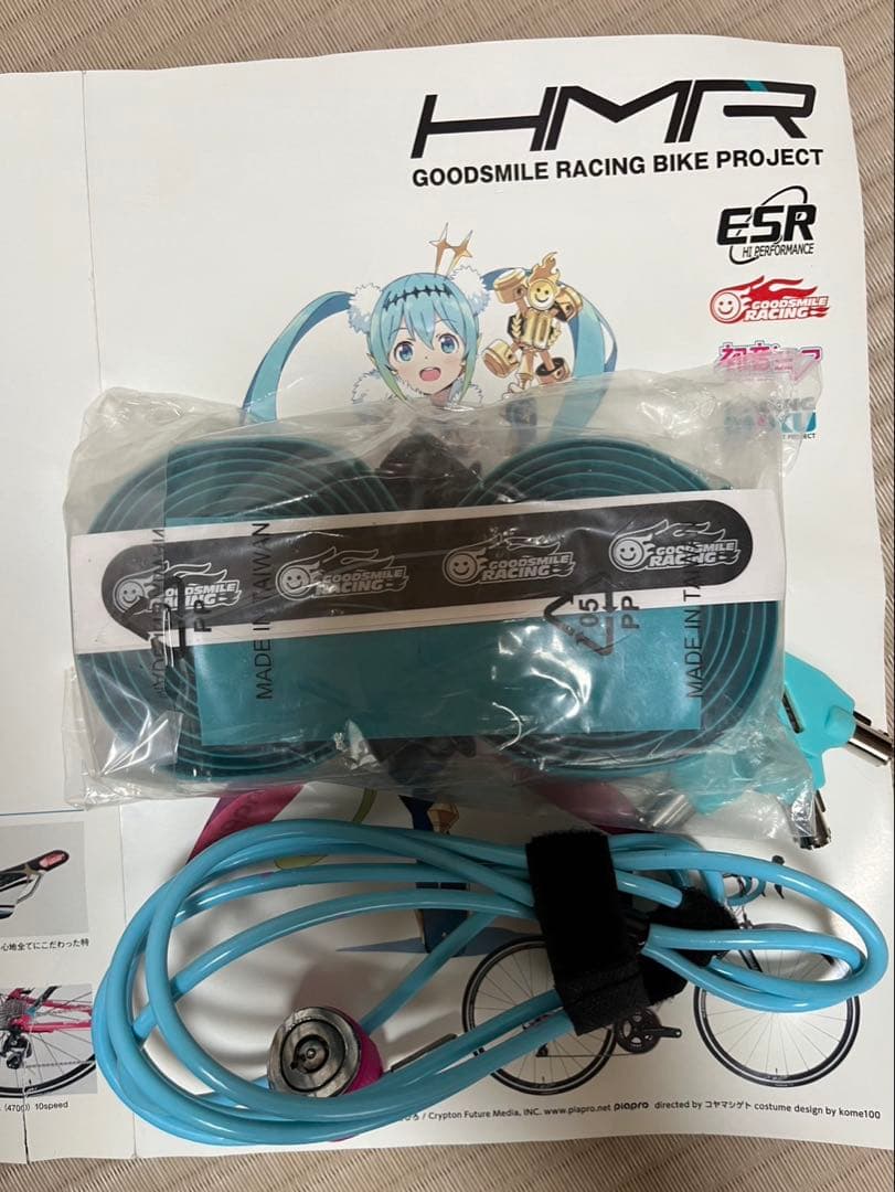 ニシカン 【限定モデル・美品】初音ミクコラボロードバイク