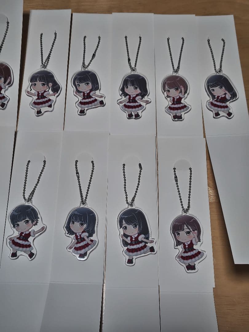 欅のキセキ アクリルチャーム クリスマス衣装 フルコンプセット