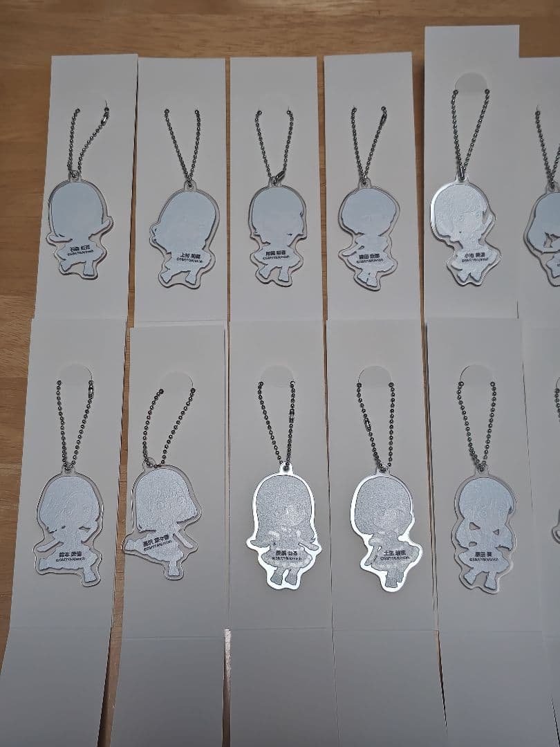 欅のキセキ アクリルチャーム クリスマス衣装 フルコンプセット