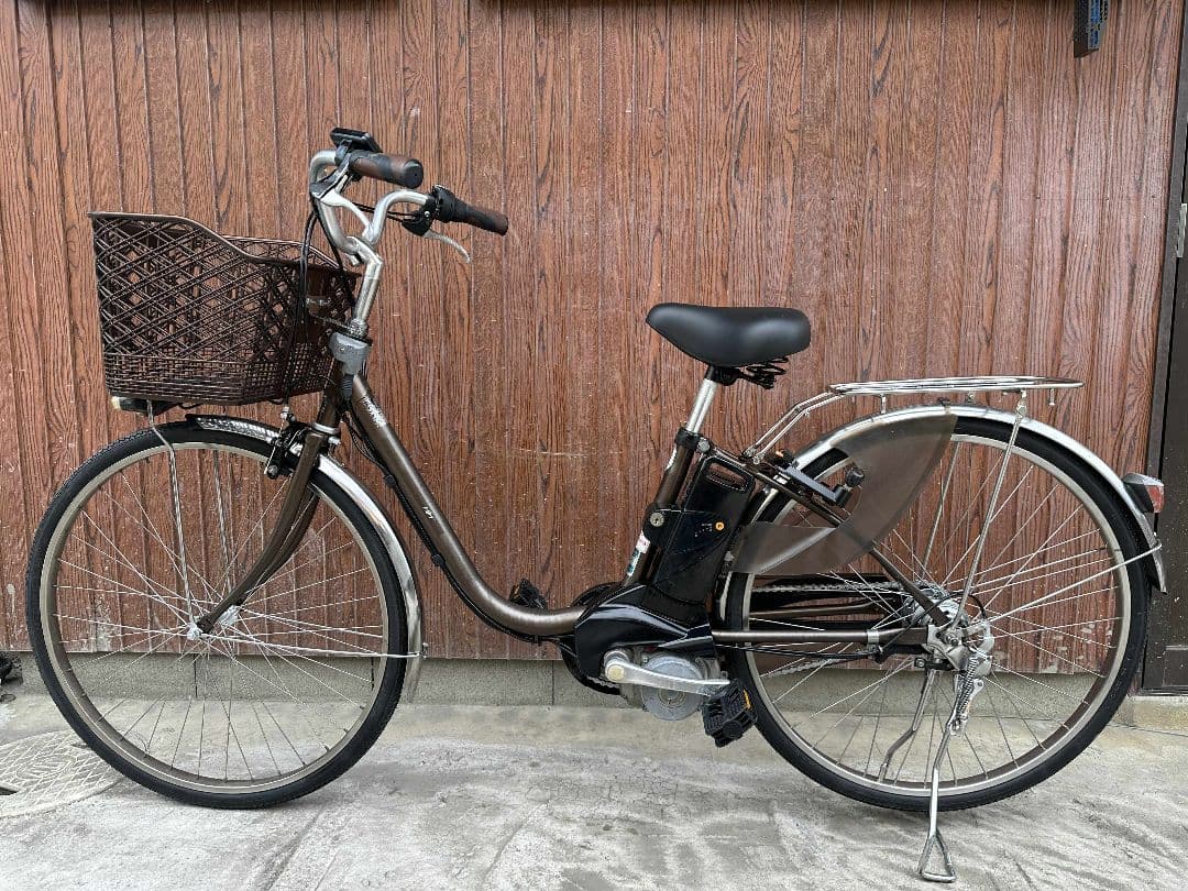 シティタイプ 電動アシスト自転車 前カゴ付き