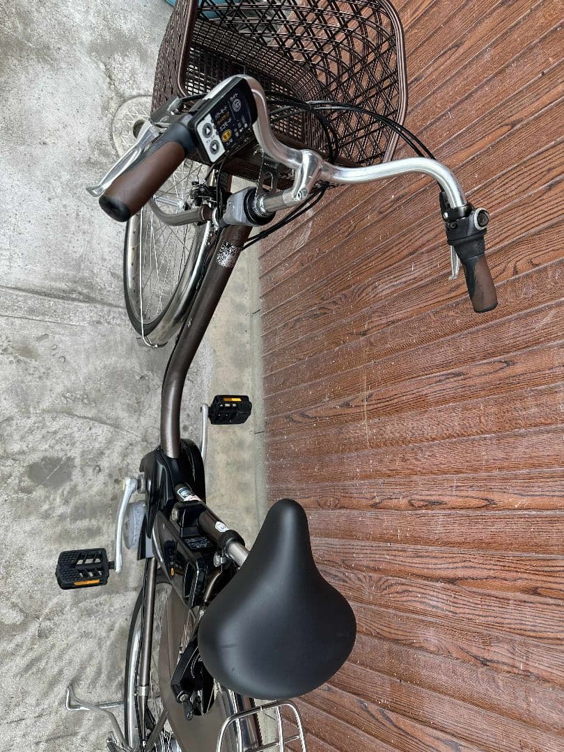 シティタイプ 電動アシスト自転車 前カゴ付き