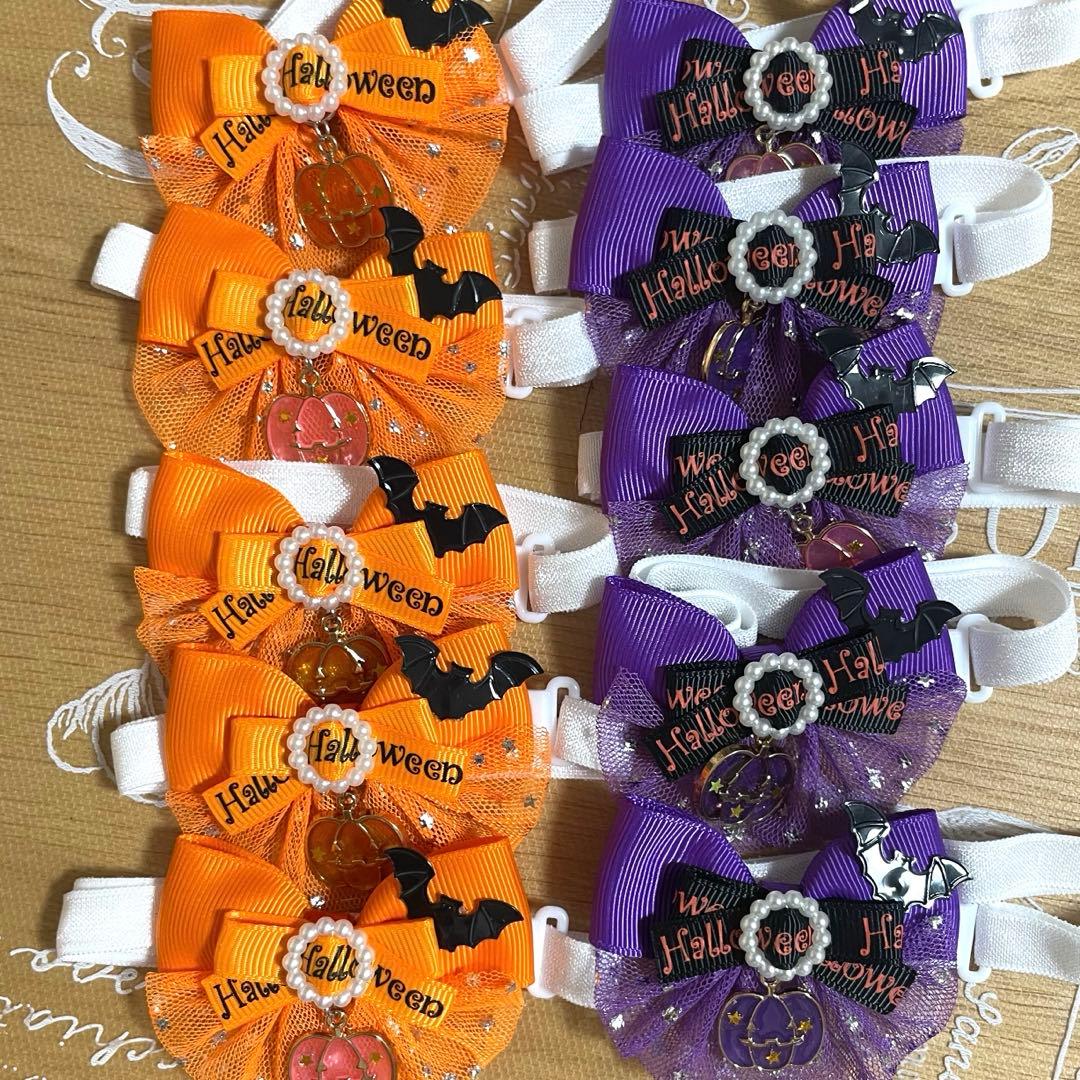 姫香ページ トリミングチョーカー ハロウィンアソート