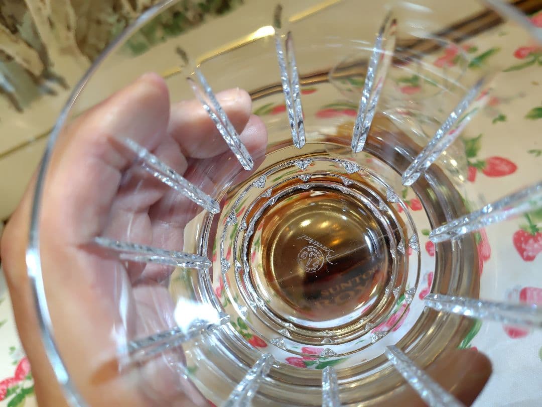 バカラ　アルルカン　2客　箱付き　サントリー　150ml ローヤル　ウイスキー