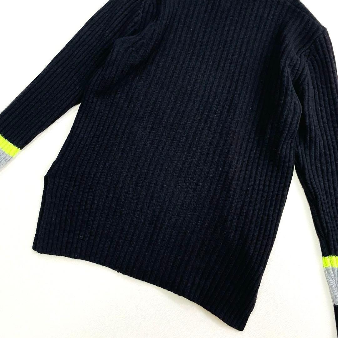 6407【美品】ブリーフィング　タートルネックリブニット　セーター　レディース