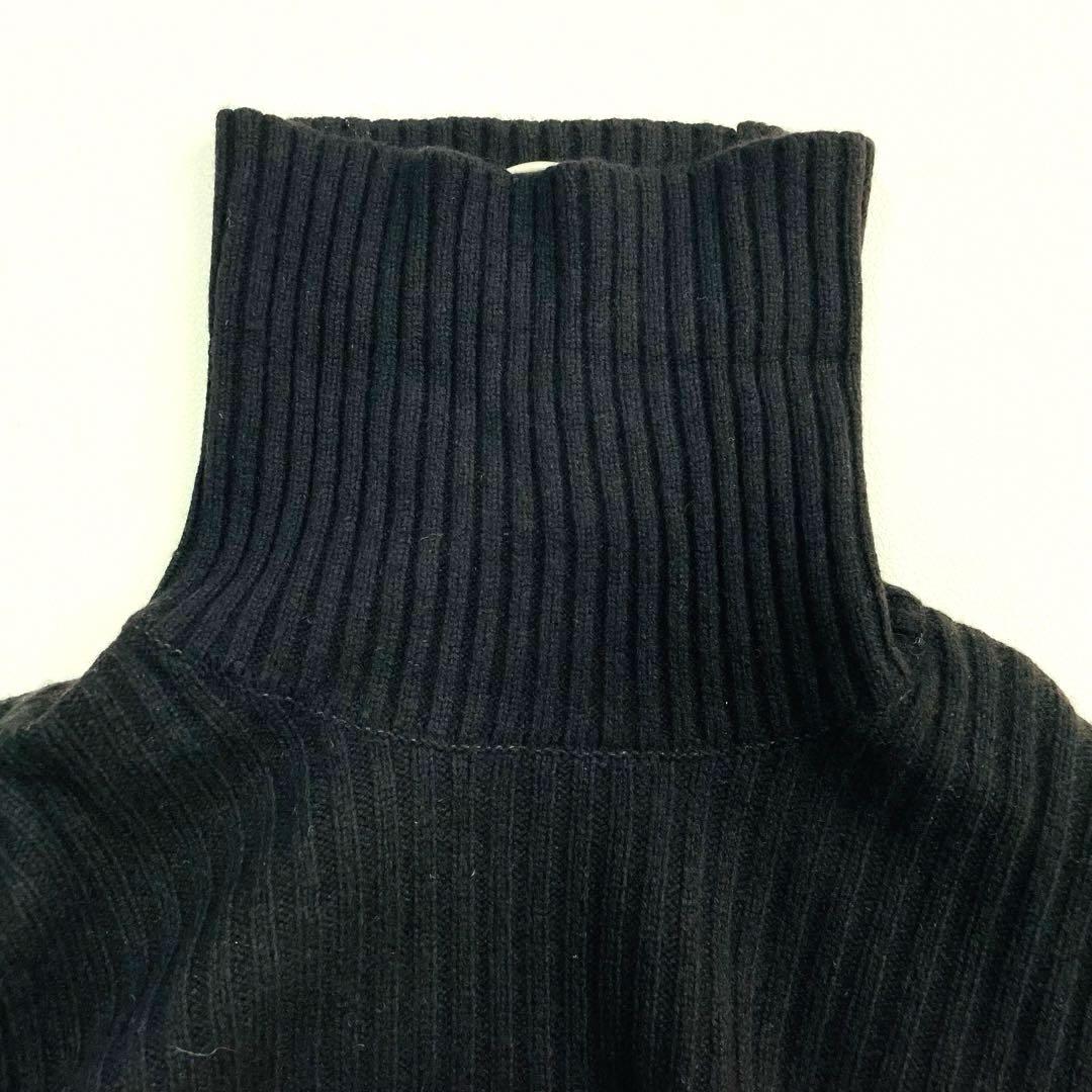 6407【美品】ブリーフィング　タートルネックリブニット　セーター　レディース