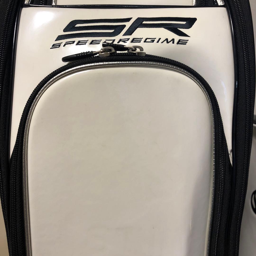 【美品】Callaway キャロウェイ ゴルフ エナメル３点式キャディバッグ