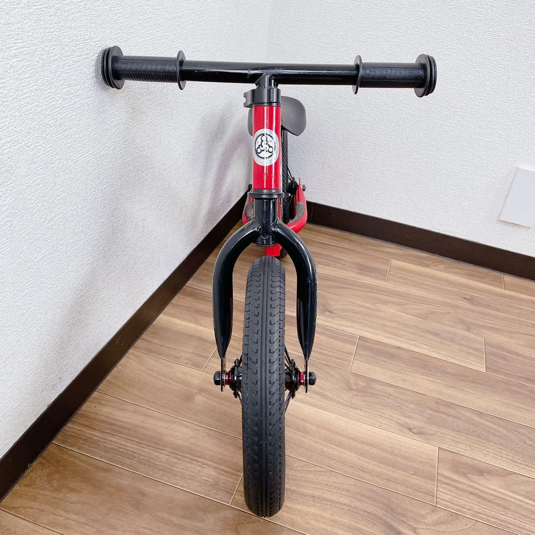 ストライダー　赤　レッド　カスタムホイール