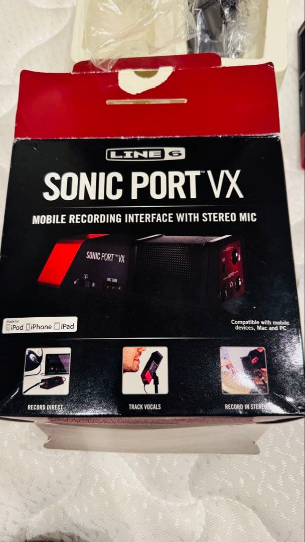 ほぼ新品　LINE 6 Sonic Port VX マイク内蔵インターフェース
