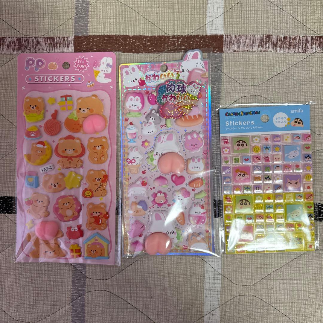 キャラクターシール　18個セット