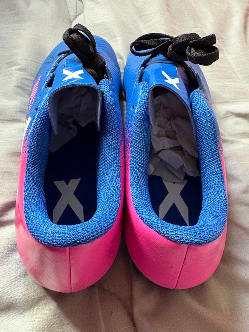 大宮アルディージャVENTUS★鮫島彩選手直筆サイン入り刺繍スパイク★アディダス