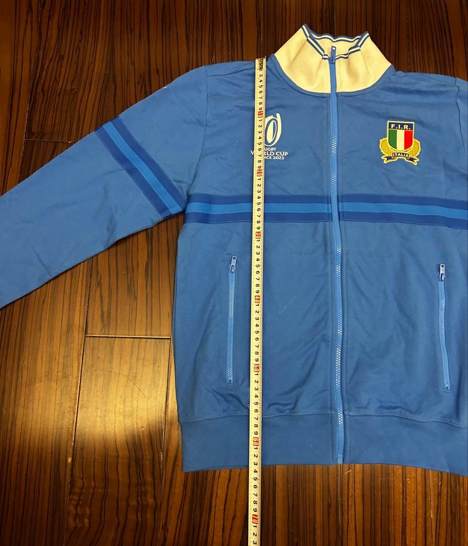 マクロン　ラグビー　イタリア代表23年W杯　フルジップジャケット M
