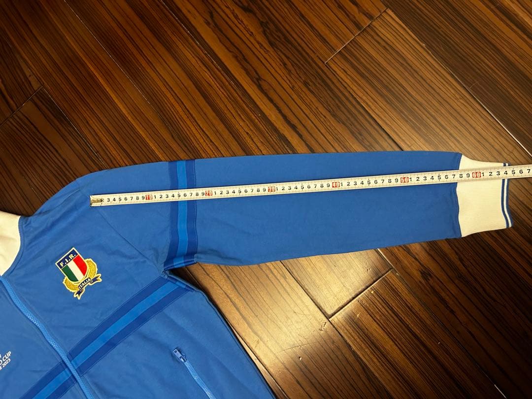マクロン　ラグビー　イタリア代表23年W杯　フルジップジャケット M