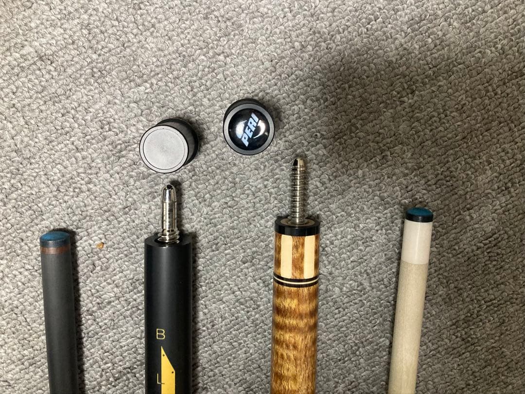 特典つき付き！periビリヤードプリントキューとブレイクキューの2本セット！