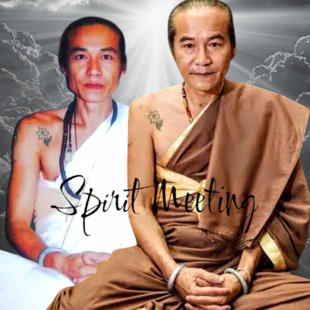 開運と幸運　隻眼椰子とレクライのプララーフ　アジャンコム師OLD作品　2013年