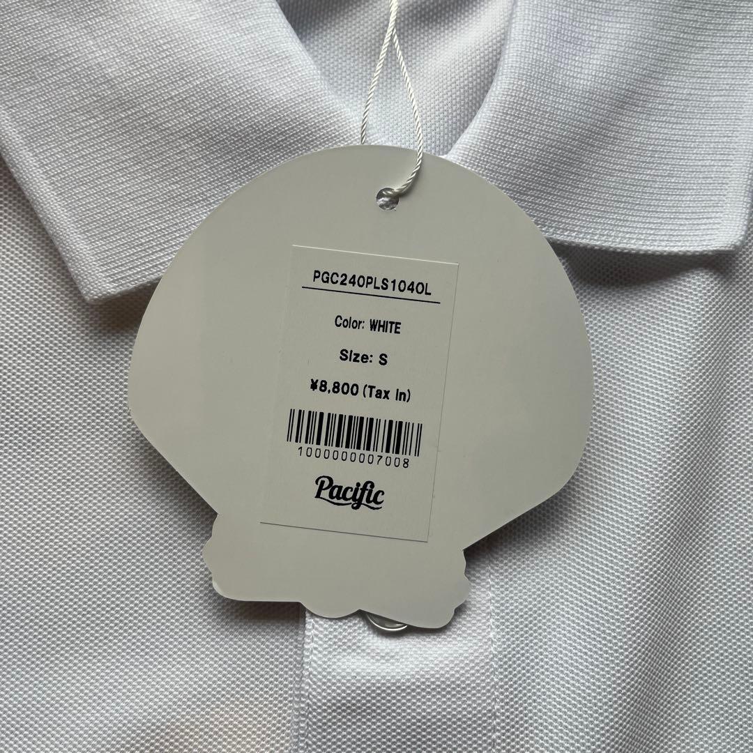 Pacific GOLF CLUB ゴルフシャツ ホワイト