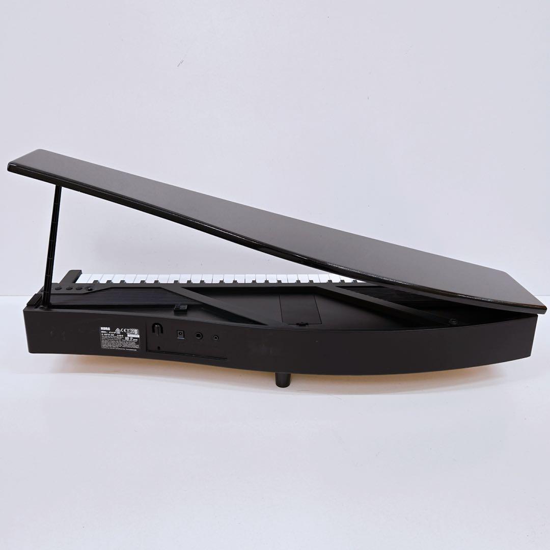 KORG コルグ MICROPIANO マイクロピアノ 黒 電子ピアノ ペダル付