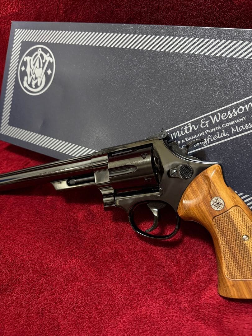 タナカ S&W M29 トラビスモデル　ガスリボルバー 木製グリップ