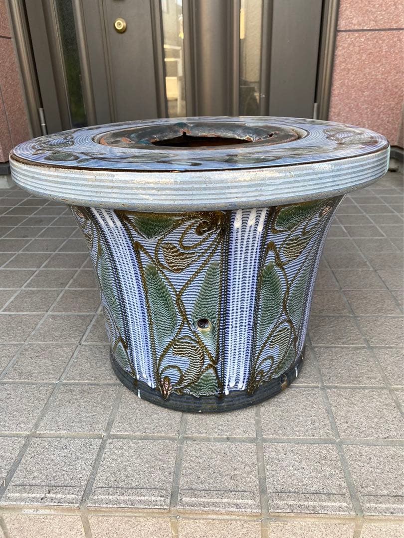 練炭火鉢.太成コンロ付き.五徳付き! 当時物! 昭和レトロ&アンティーク!