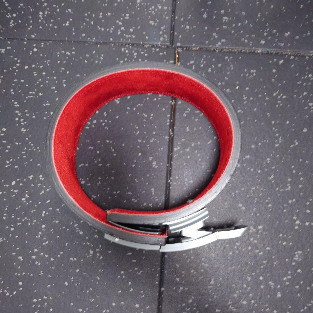 SBD トレーニング・パワーベルト 黒/赤 Sサイズ