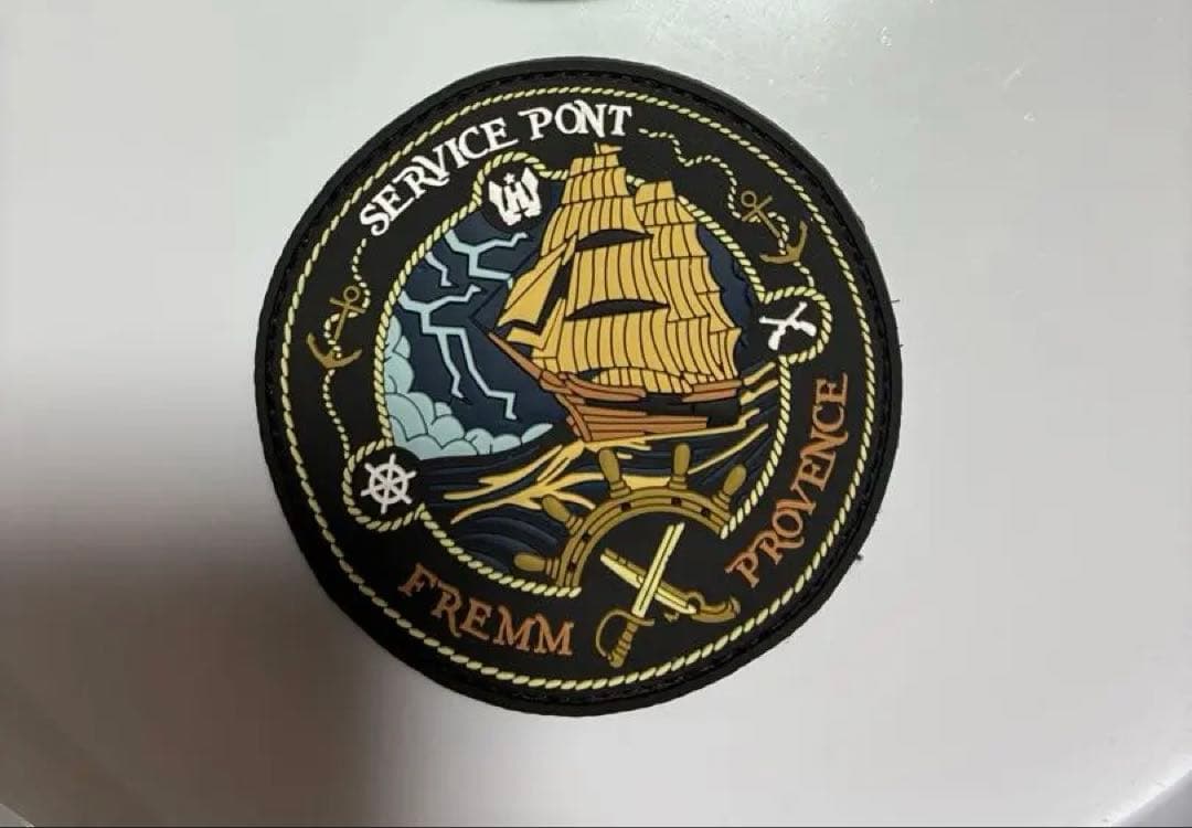 フランス海軍　最新鋭艦艇　プロヴァンス、豪　航空隊　ワッペン　セット