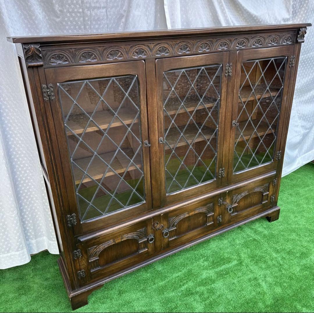 英国 べヴァン・ファンネル社 Reprodux ブックシェルフ 食器棚 iso※