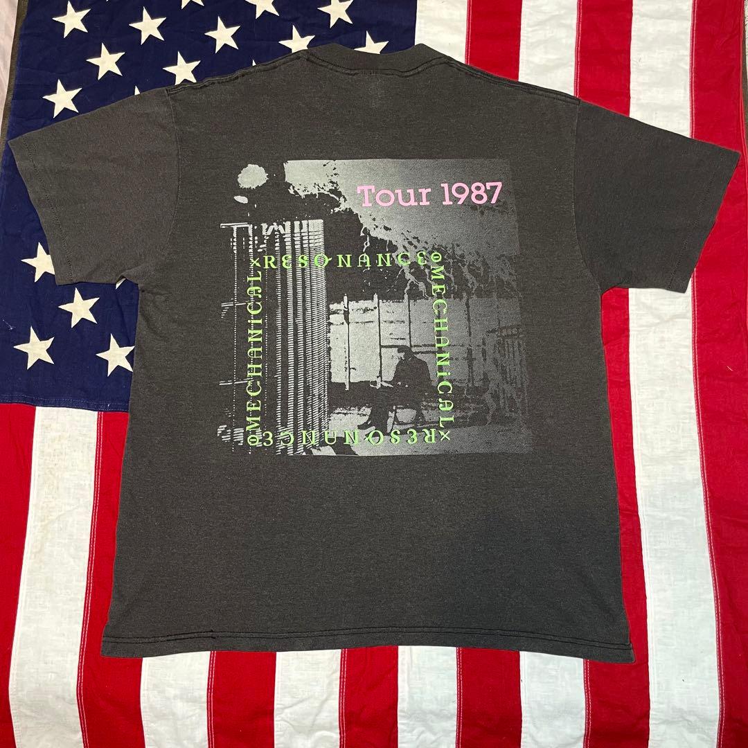 【80's Vintage】TESLA Tour 1987 USA製 Tシャツ