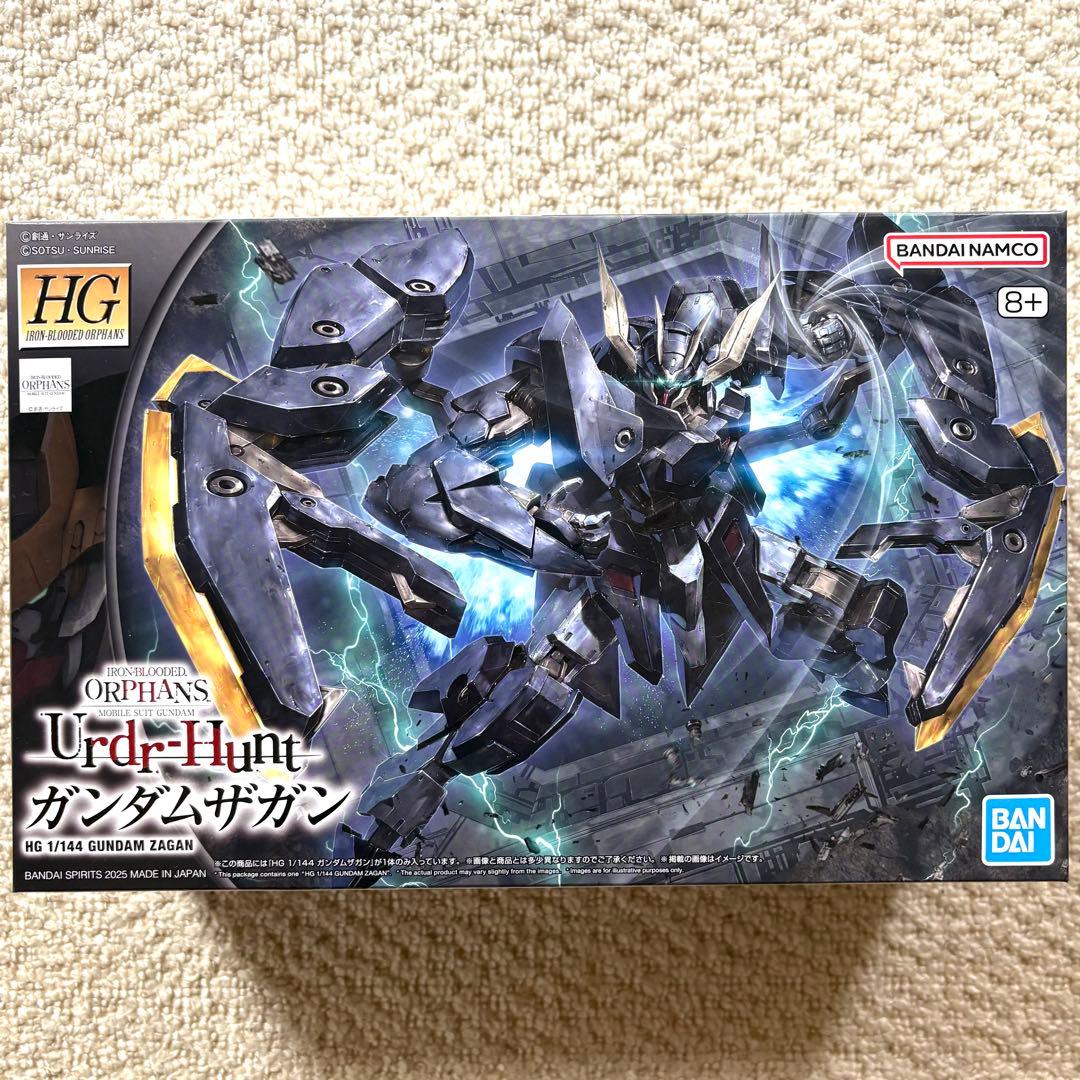 12/16まで　HG 白いガンダム(GQ) & ガンダムザガン 新品3点セット