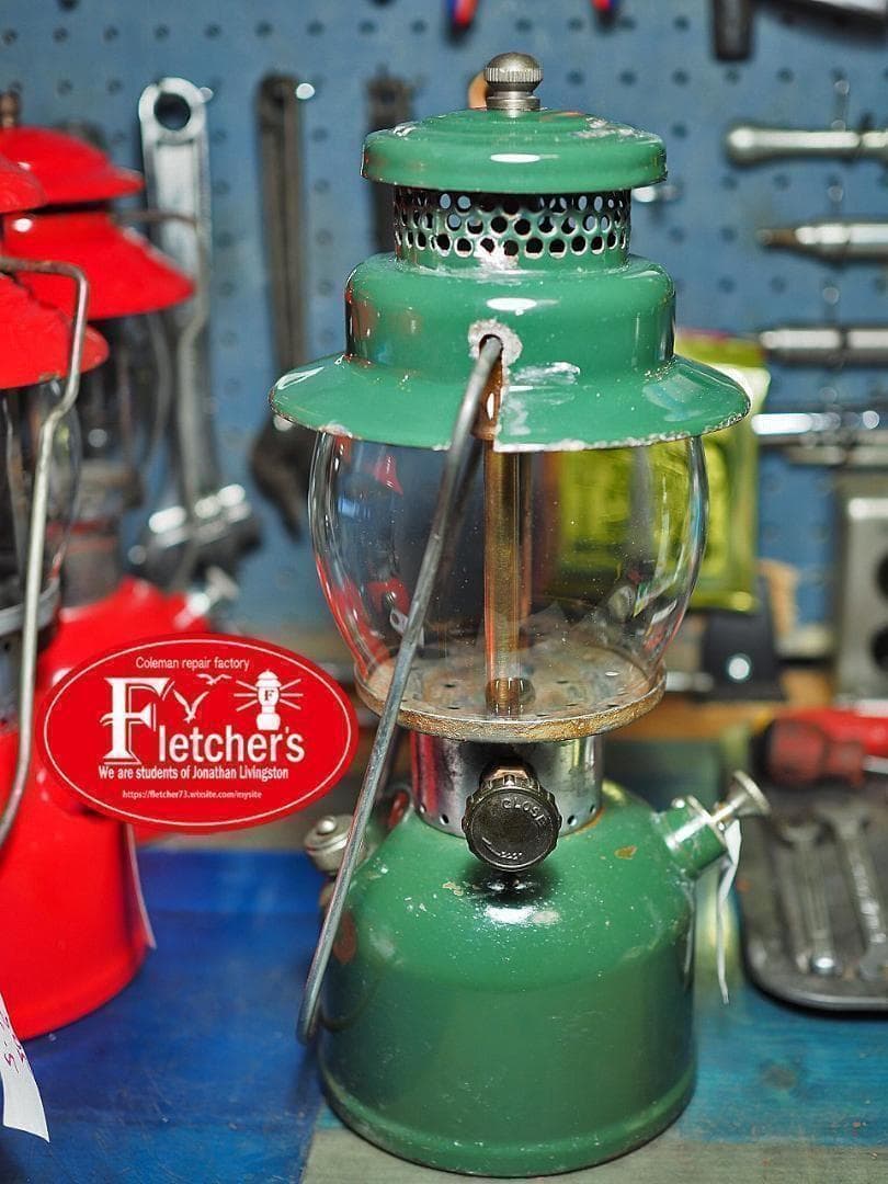 燃焼絶好調　1946年9月製　コールマン242C ( 200A の前身) s17