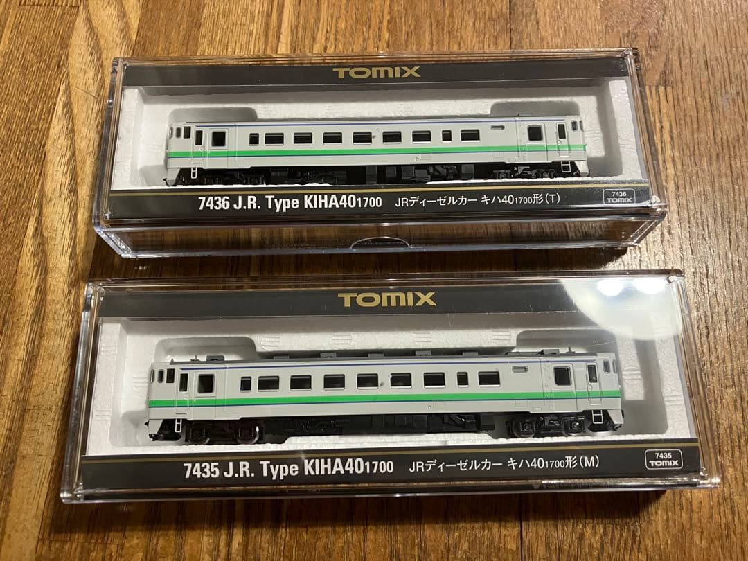 TOMIX キハ40 1700形 7435 （M） 7436（T）セット