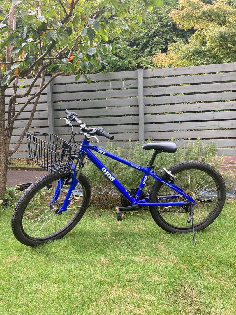 関西　gios genova 24 ジオス　ブルー　クロスバイク　MTB 自転車