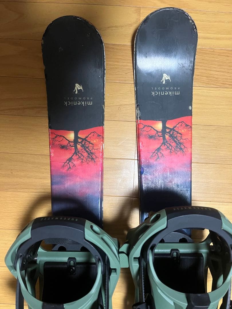 LINE Supermatic スキー板 バインディング付き