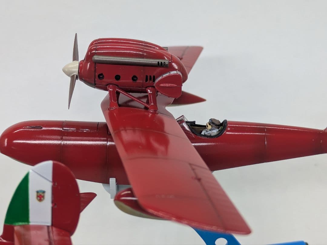 紅の豚　1/72 サボイア3種　プラモデル完成品