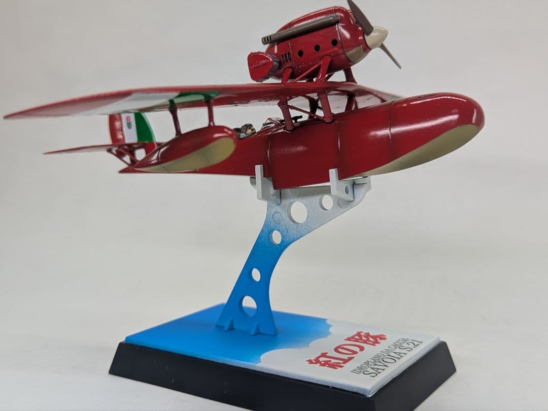 紅の豚　1/72 サボイア3種　プラモデル完成品