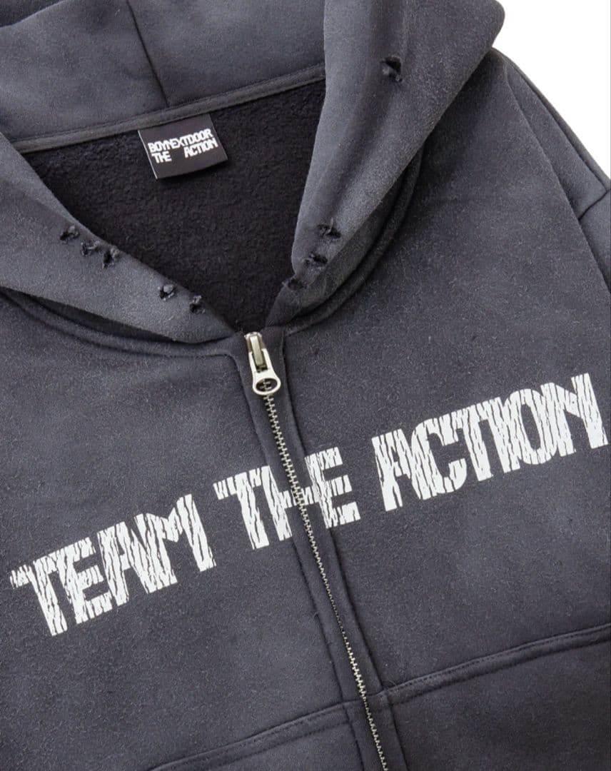 BOXNEXTDOOR フーディー パーカー Zip-Up Hoodie