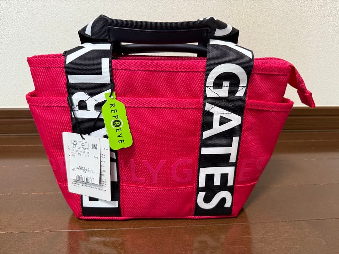 PEARLY GATES パーリーゲイツ　カートバッグ　ピンク色　新品未使用