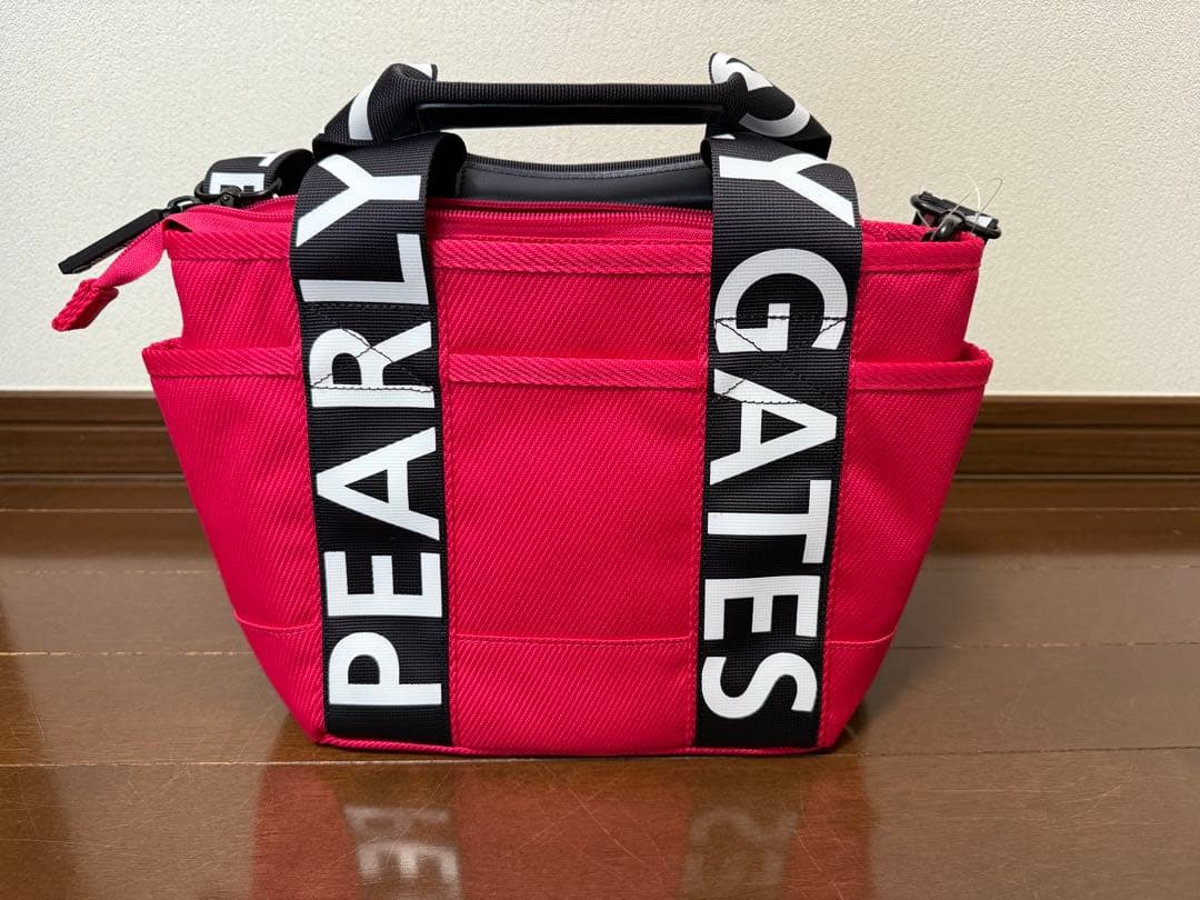 PEARLY GATES パーリーゲイツ　カートバッグ　ピンク色　新品未使用