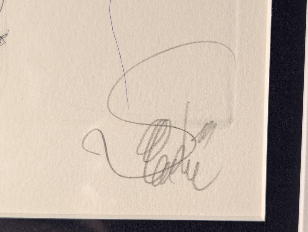 【真作】版画　作者不詳　サイン有　銅版画　裸婦　名品　T141