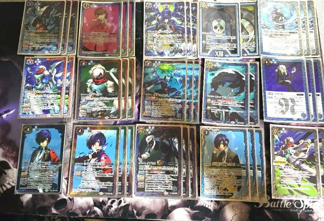 バトルスピリッツ 主人公 デッキ スリーブ付き その他パーツあり