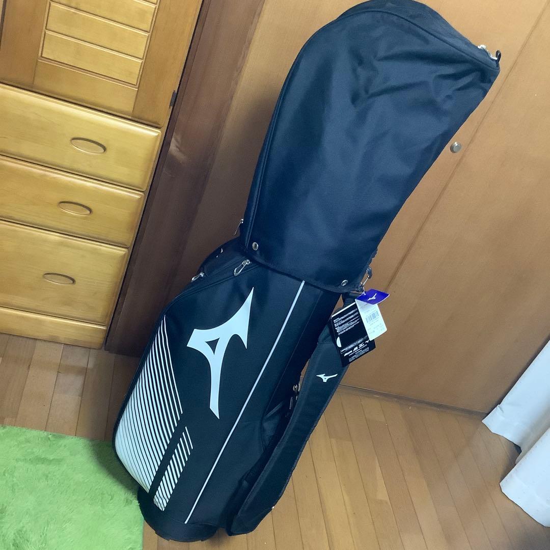 【新品未使用】ミズノ　キャディバッグ 軽量ゴルフバッグ　約2.3kg