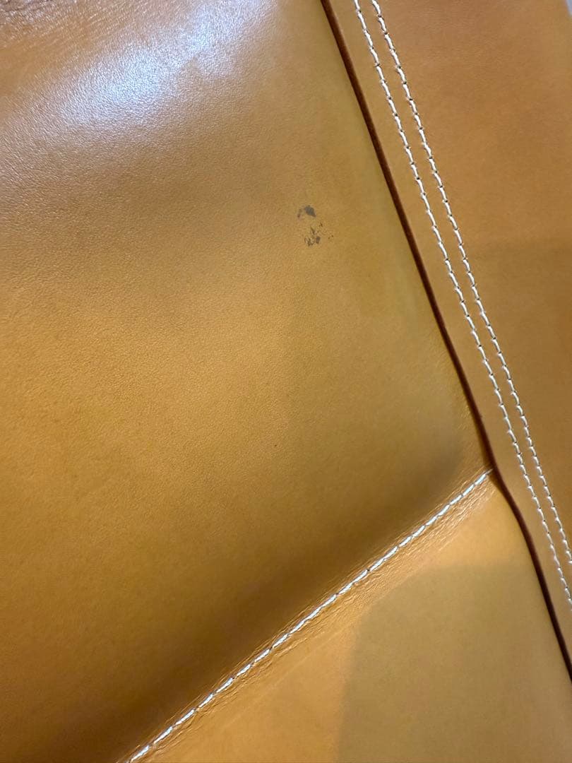 campstyle カーミットチェアクッションレザーシート キャメル