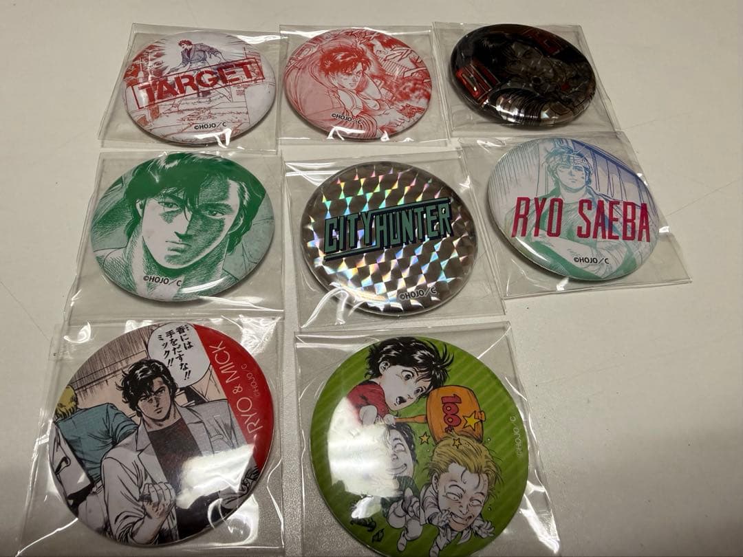 シティーハンター　缶バッジ