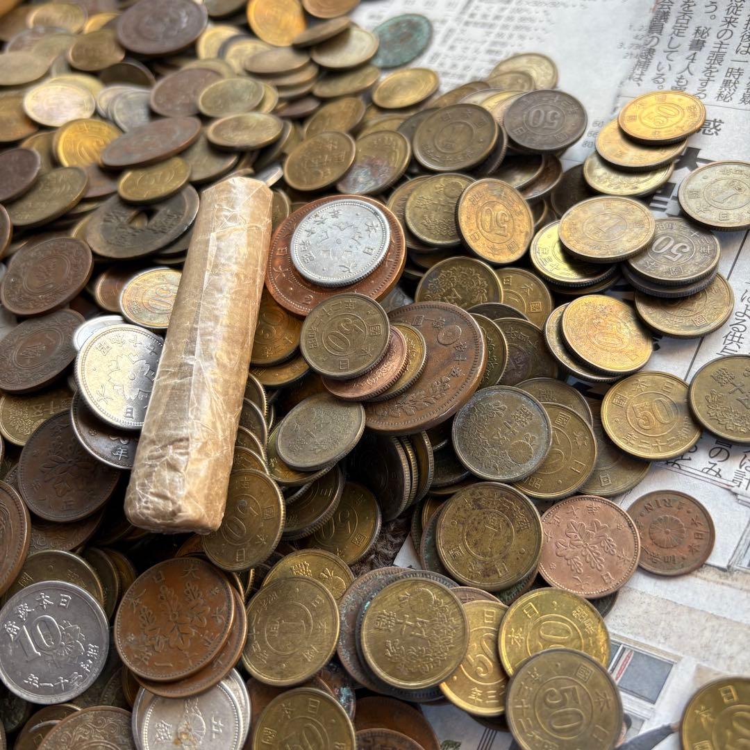 【G202】古銭まとめ いろいろ 大量 12.4kgオーバー‼️