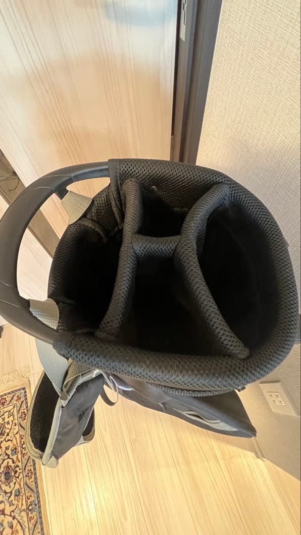 adidasブラック キャディバッグ