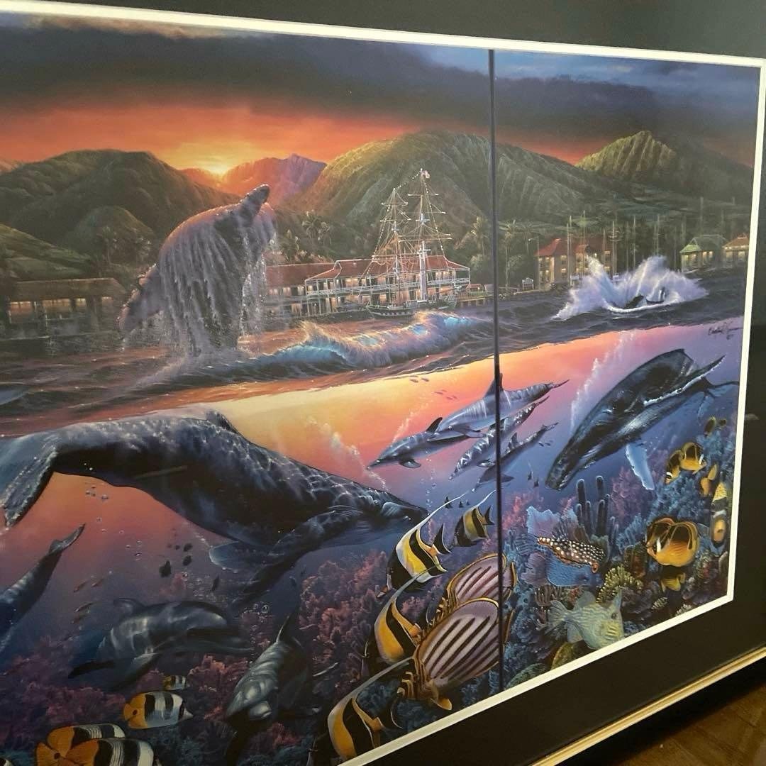 C.R.LASSEN クリスチャン リース ラッセン 絵画 大きい