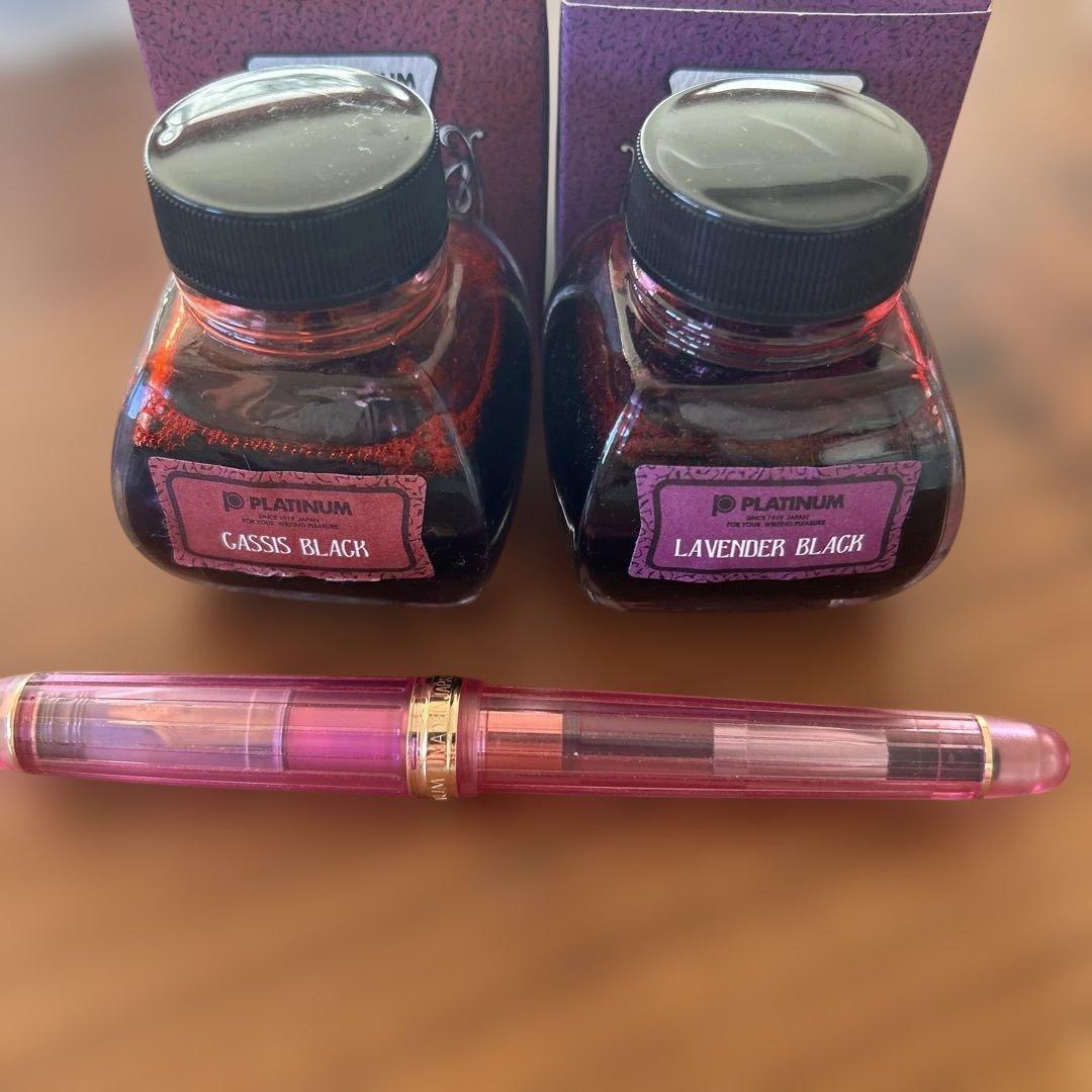 プラチナ万年筆 #3776 センチュリー ニース リラ M クラッシックインク