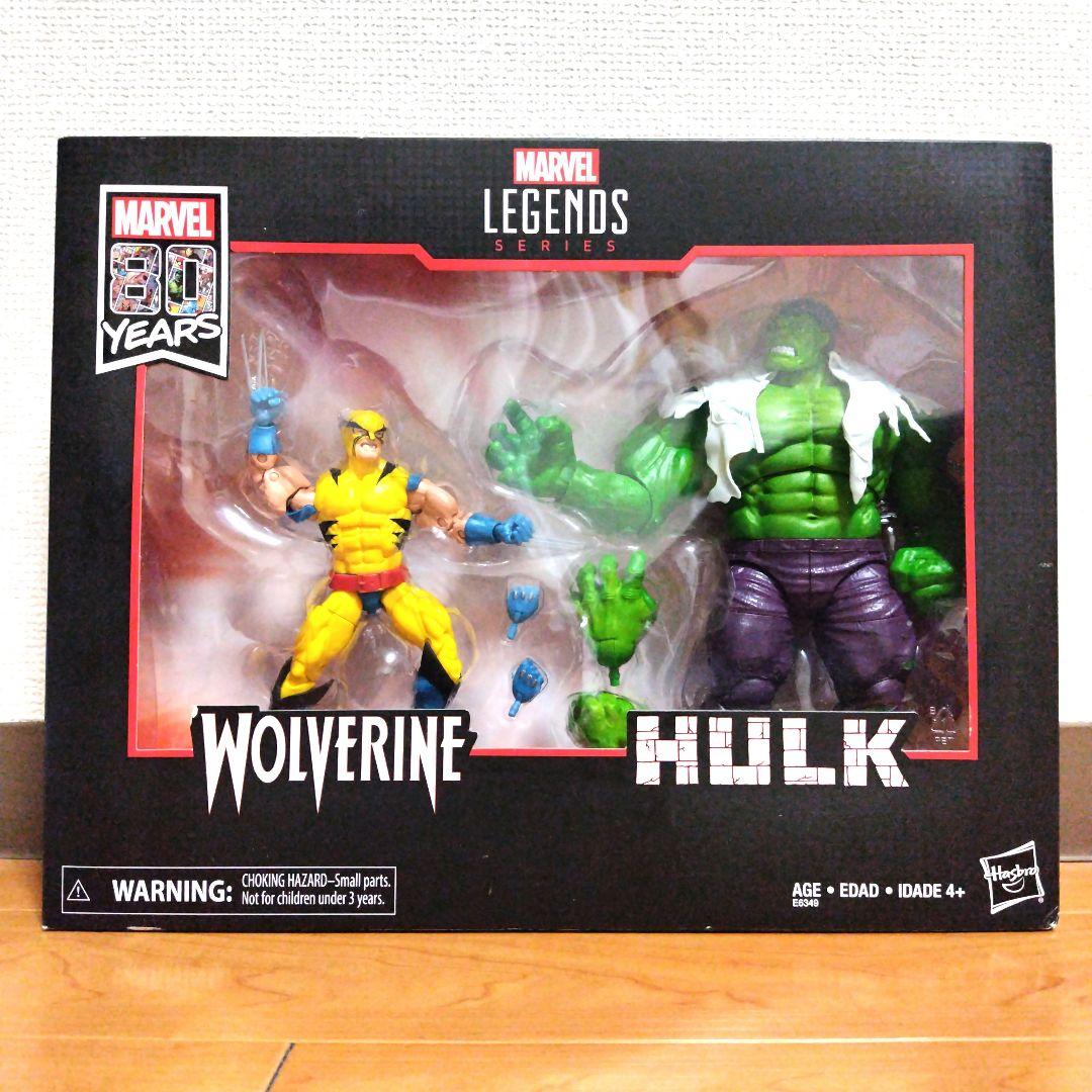 マーベルレジェンド　ハルク　ウルヴァリン　80周年