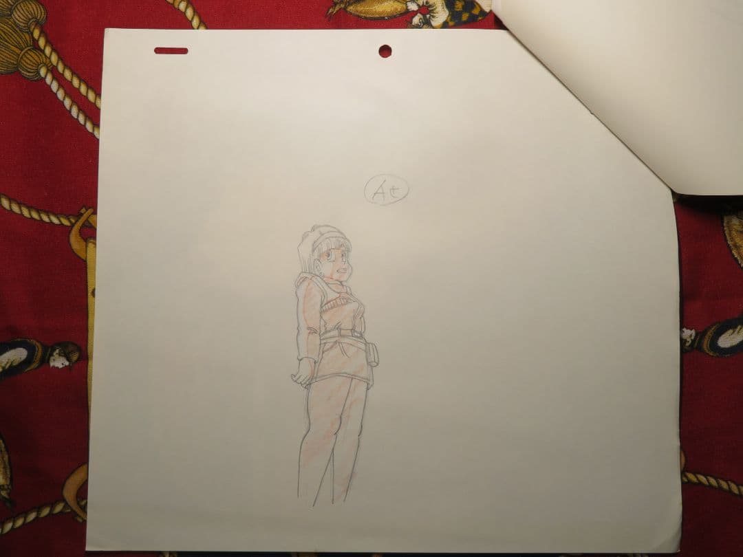 ドラゴンボール セル画 原画 悟飯 クリリン ブルマ 当時物