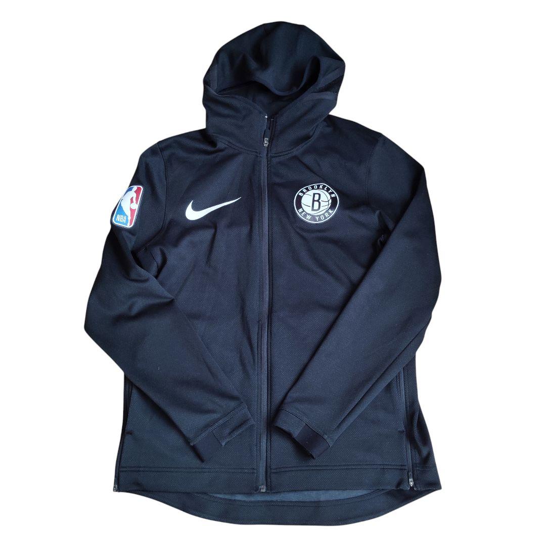 [NIKEナイキ　NBAネッツ　ウォームアップパーカー　L]