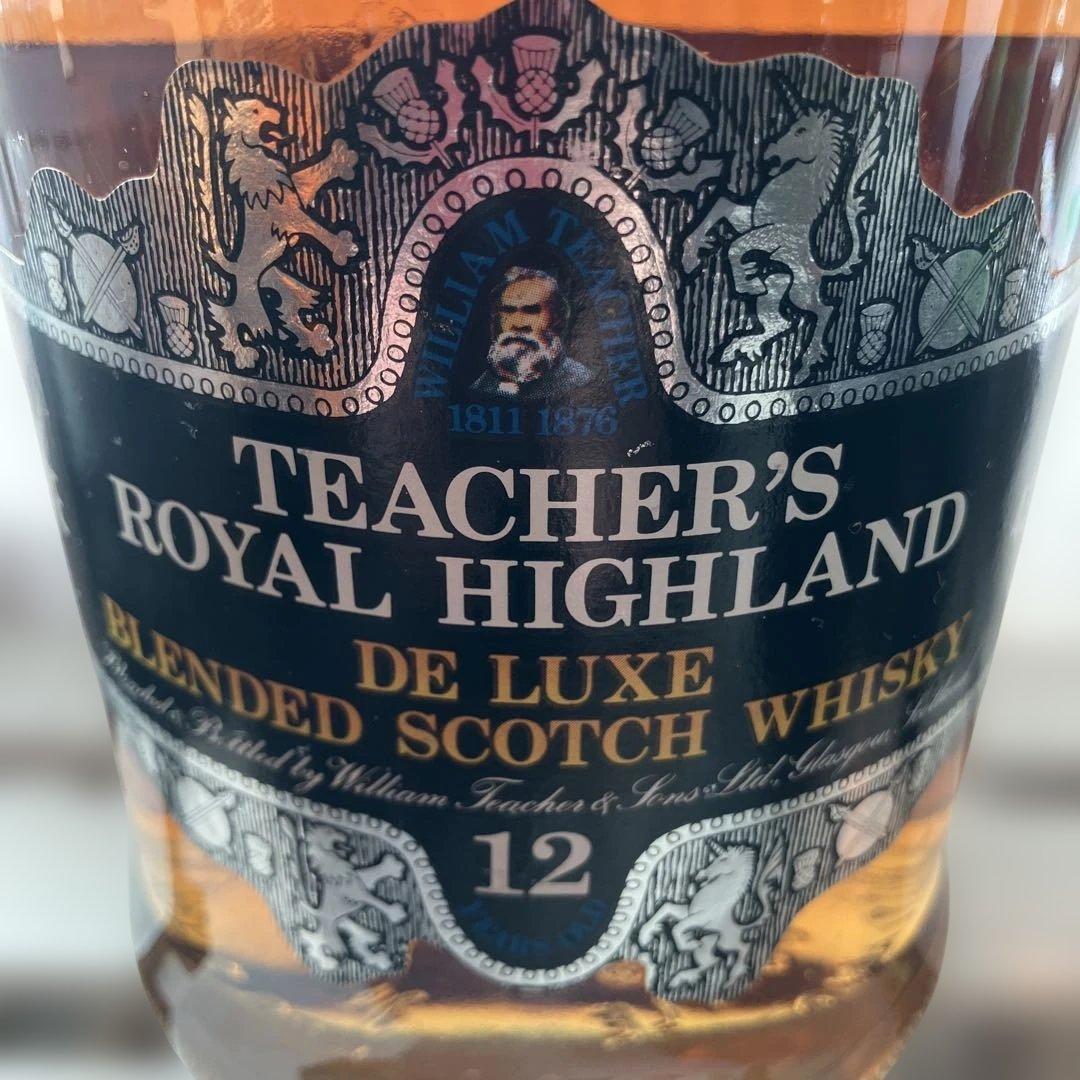 TEACHER‘S  HIGHLAND ウイスキー