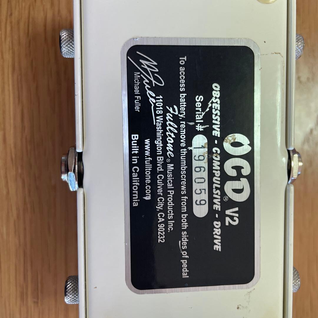 ギター Fulltone OCD v2